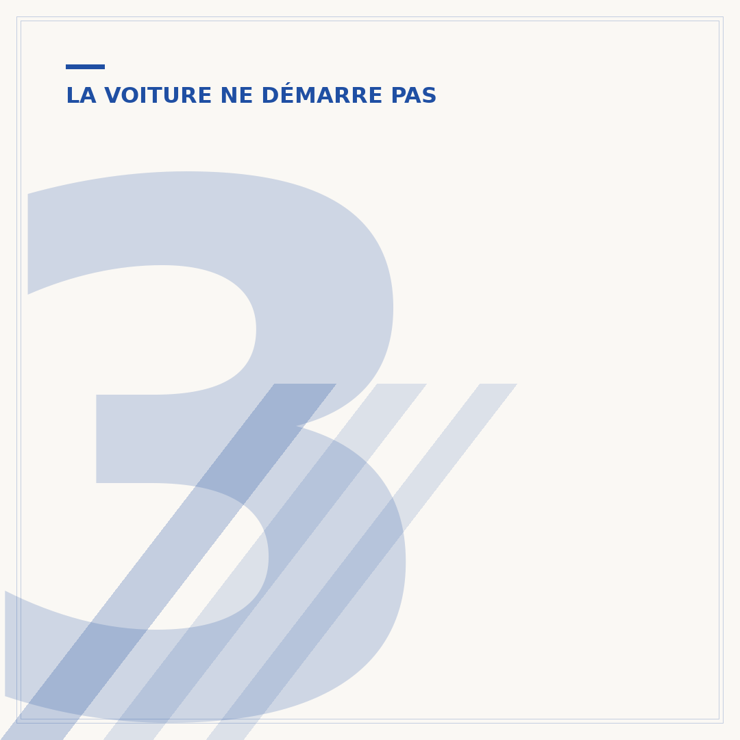 307 : le moteur tourne mais ne démarre pas