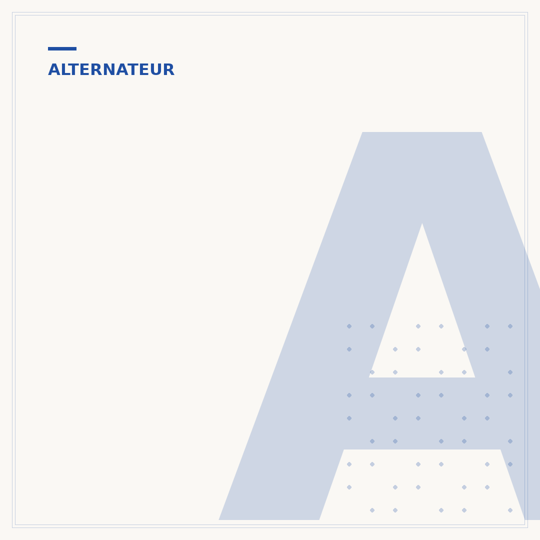 Alternateur échange standard