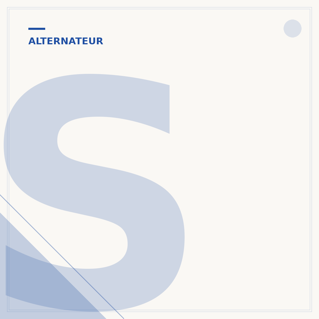 Schéma de l'alternateur