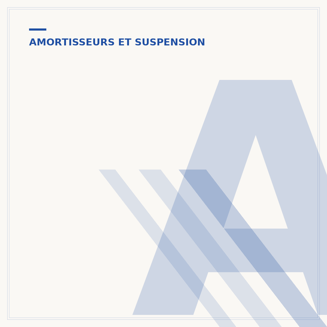 Amortisseur 308 : comprendre leur rôle et quand les changer