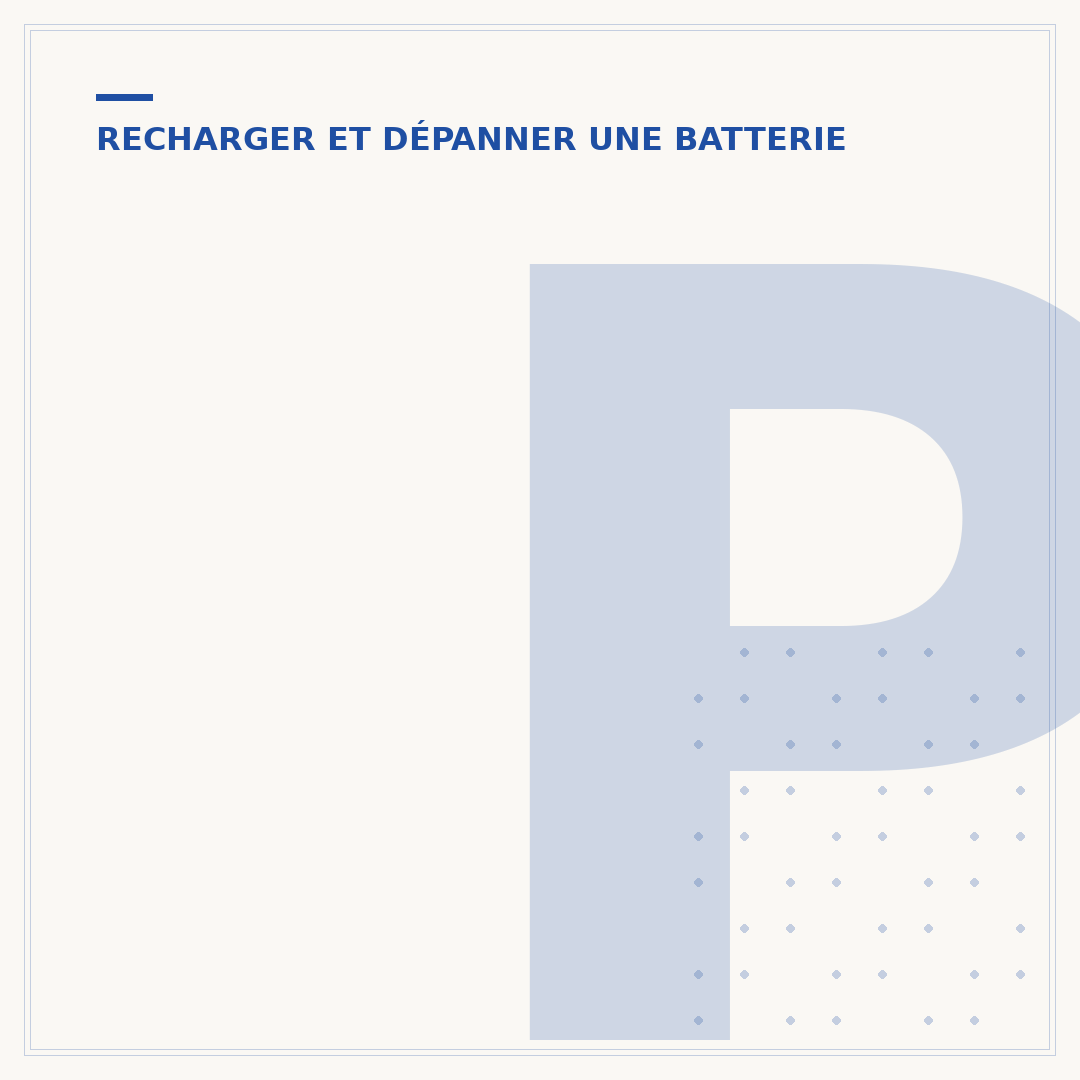 Pourquoi la batterie de voiture se décharge sans utilisation