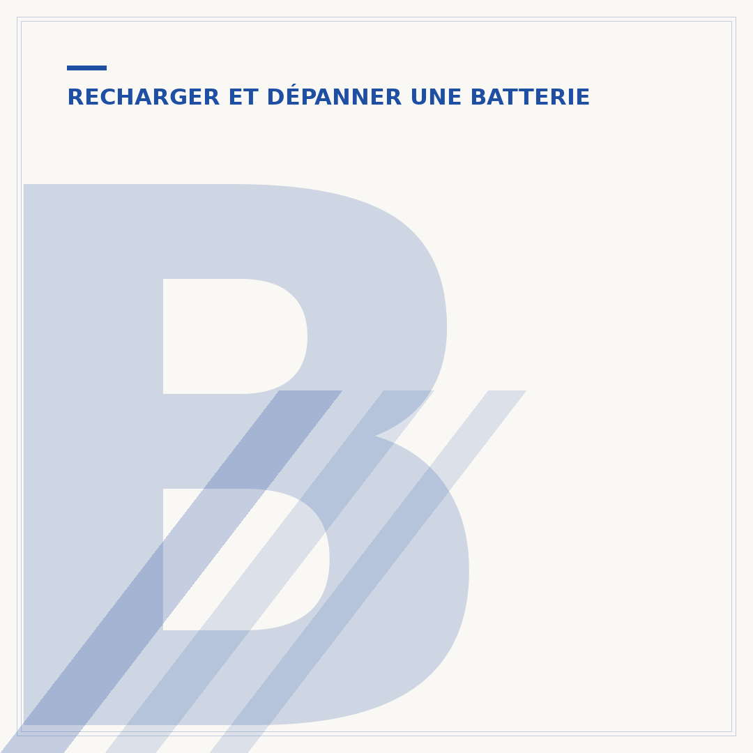 Batterie voiture : comment savoir si elle est morte