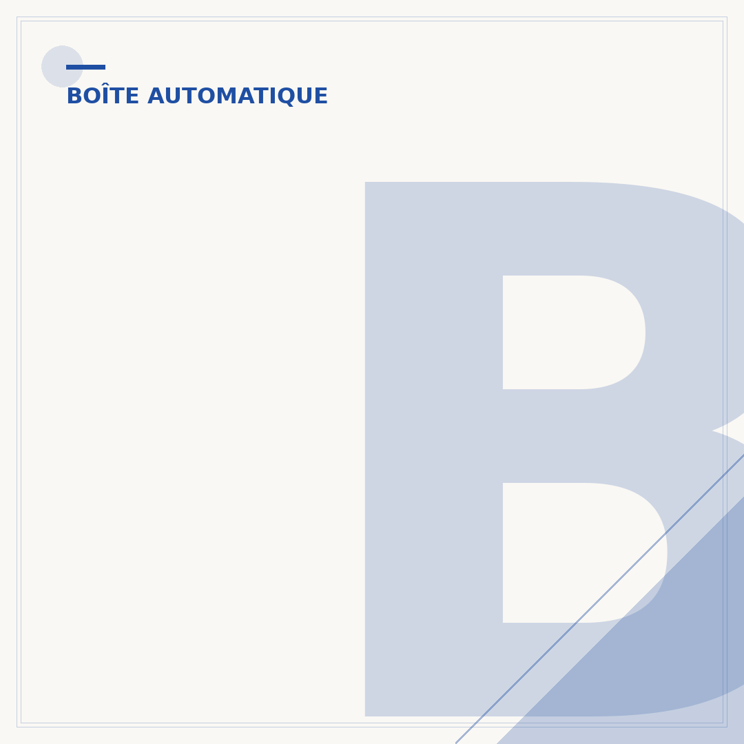 Boîte auto position P et frein à main : l'usage correct
