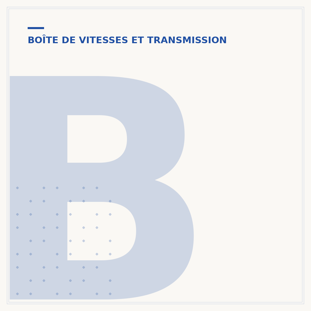 Boîte de vitesse synchro