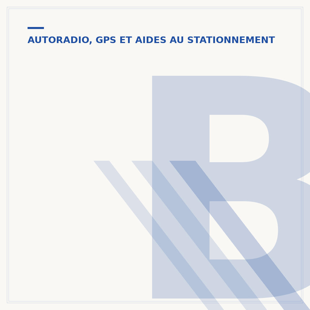 Branchement des haut-parleurs de voiture