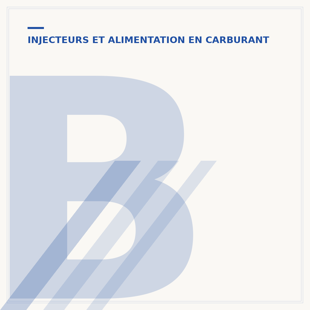 Bruit d'injecteur