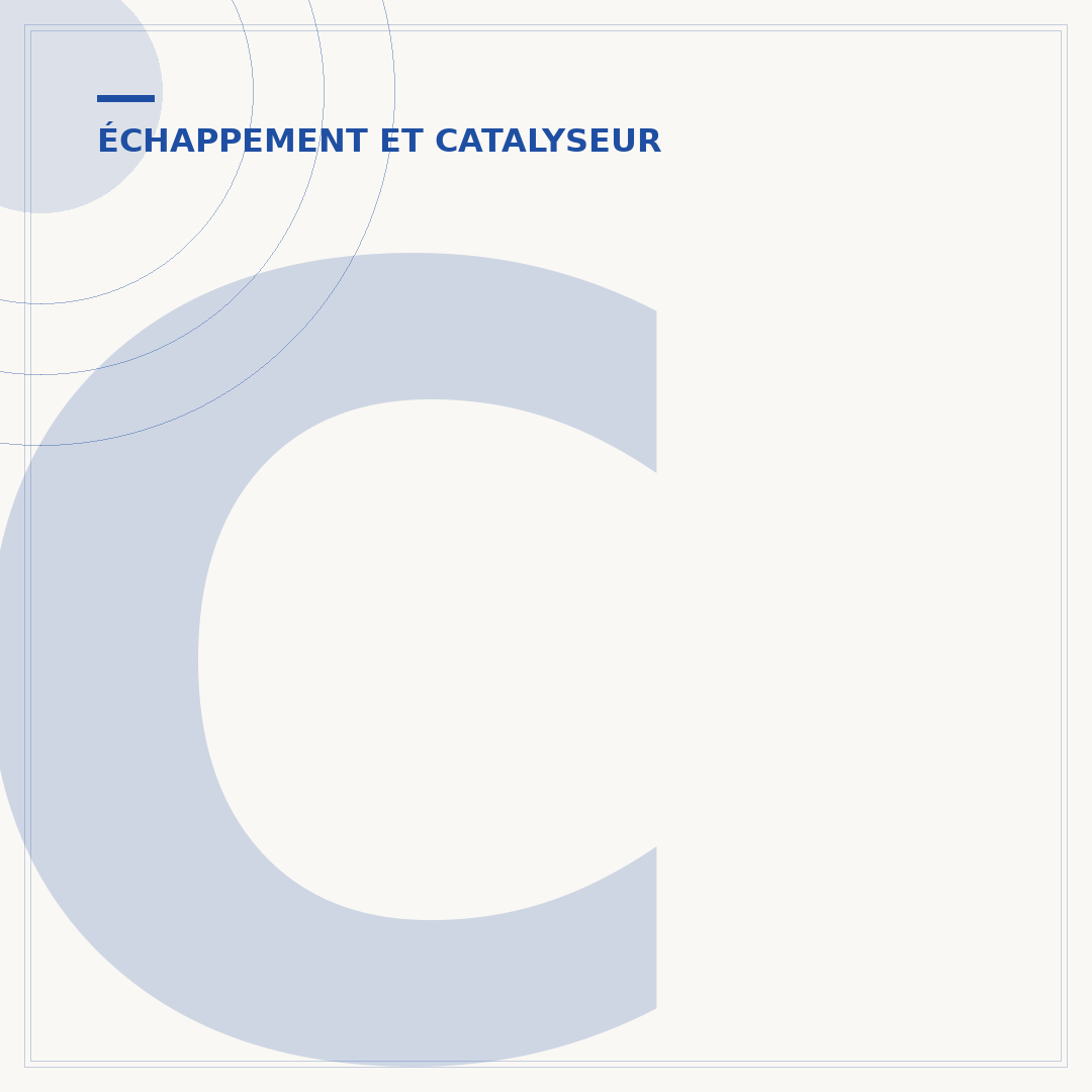 Catalyseur bouché : solutions