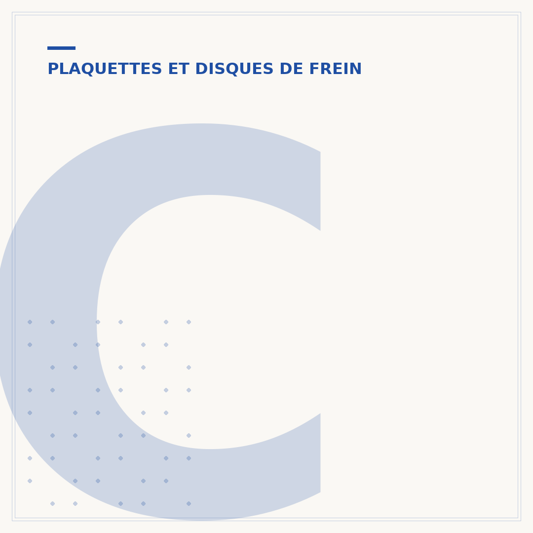 Changer les plaquettes de frein de la 3008 phase 2