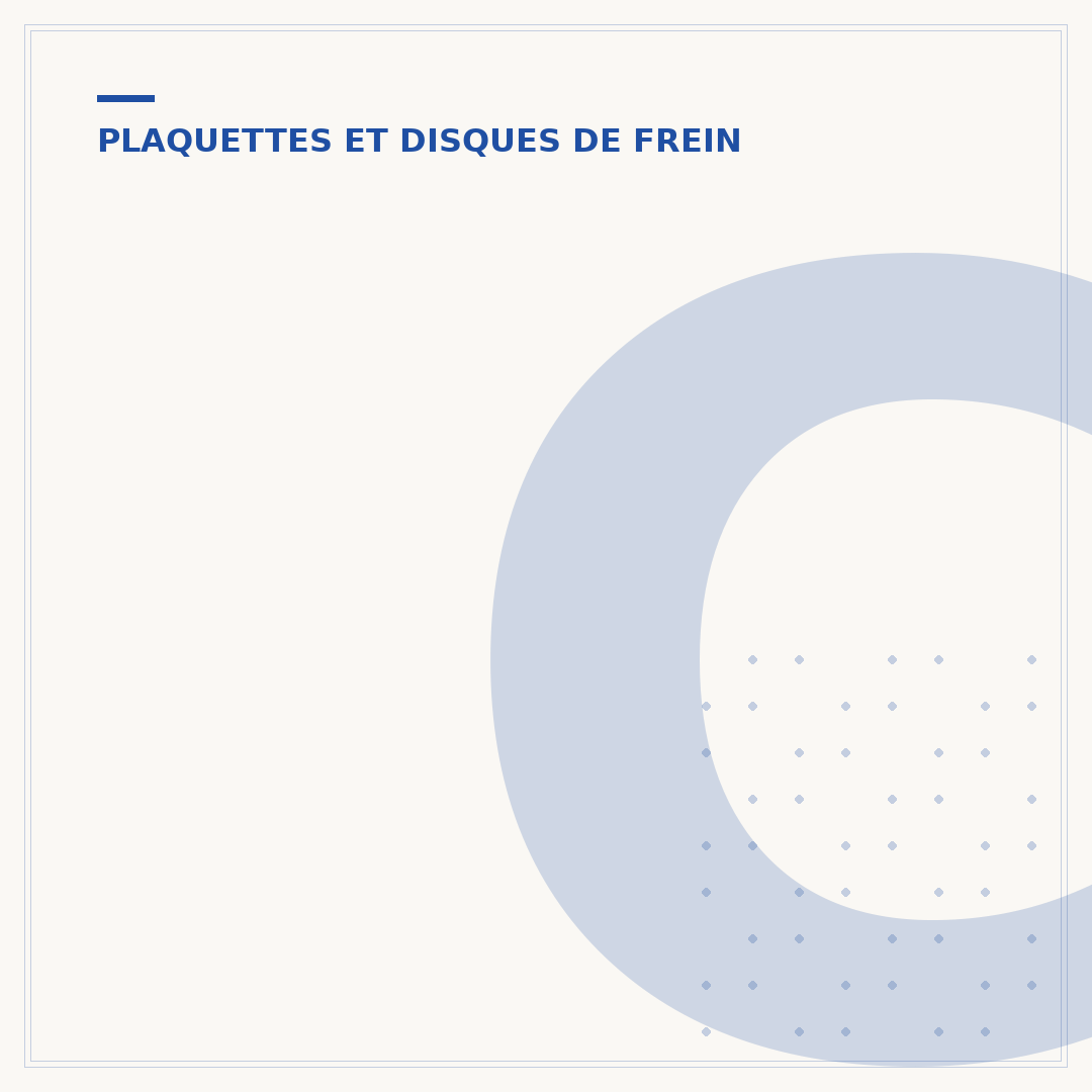 Changer les plaquettes de frein avant