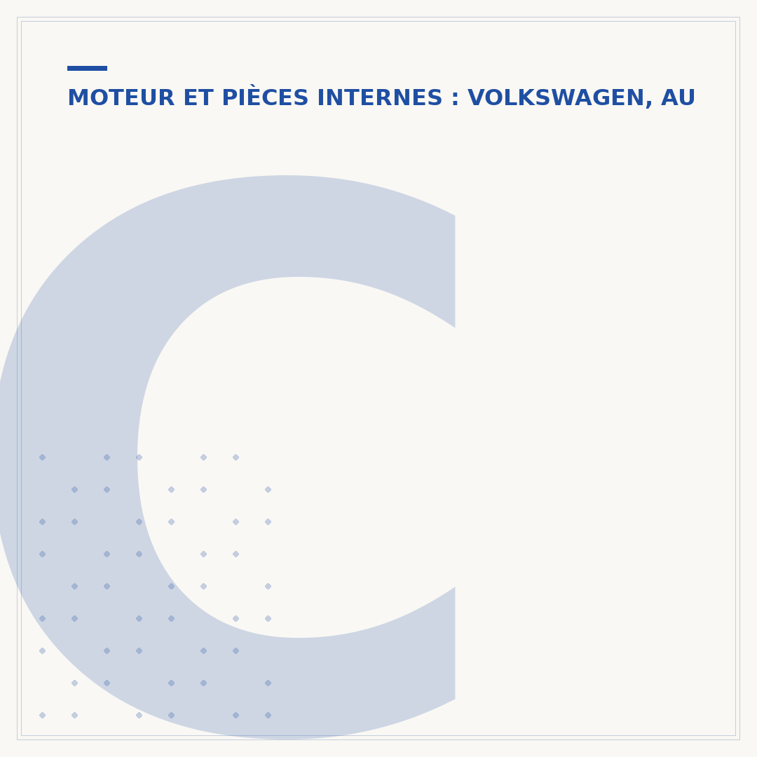 Code moteur Volkswagen