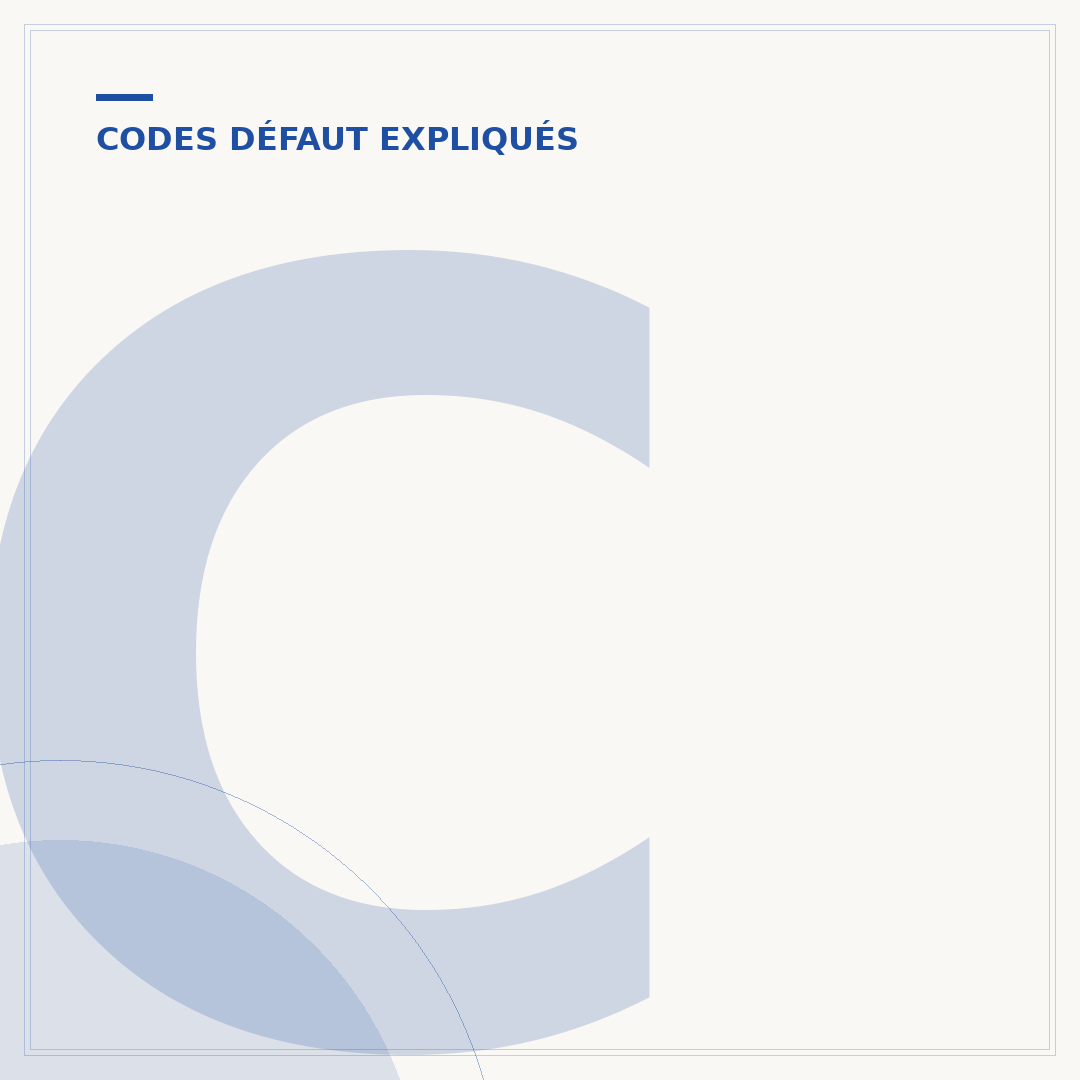 Code P0115 : comprendre le circuit d'admission d'air