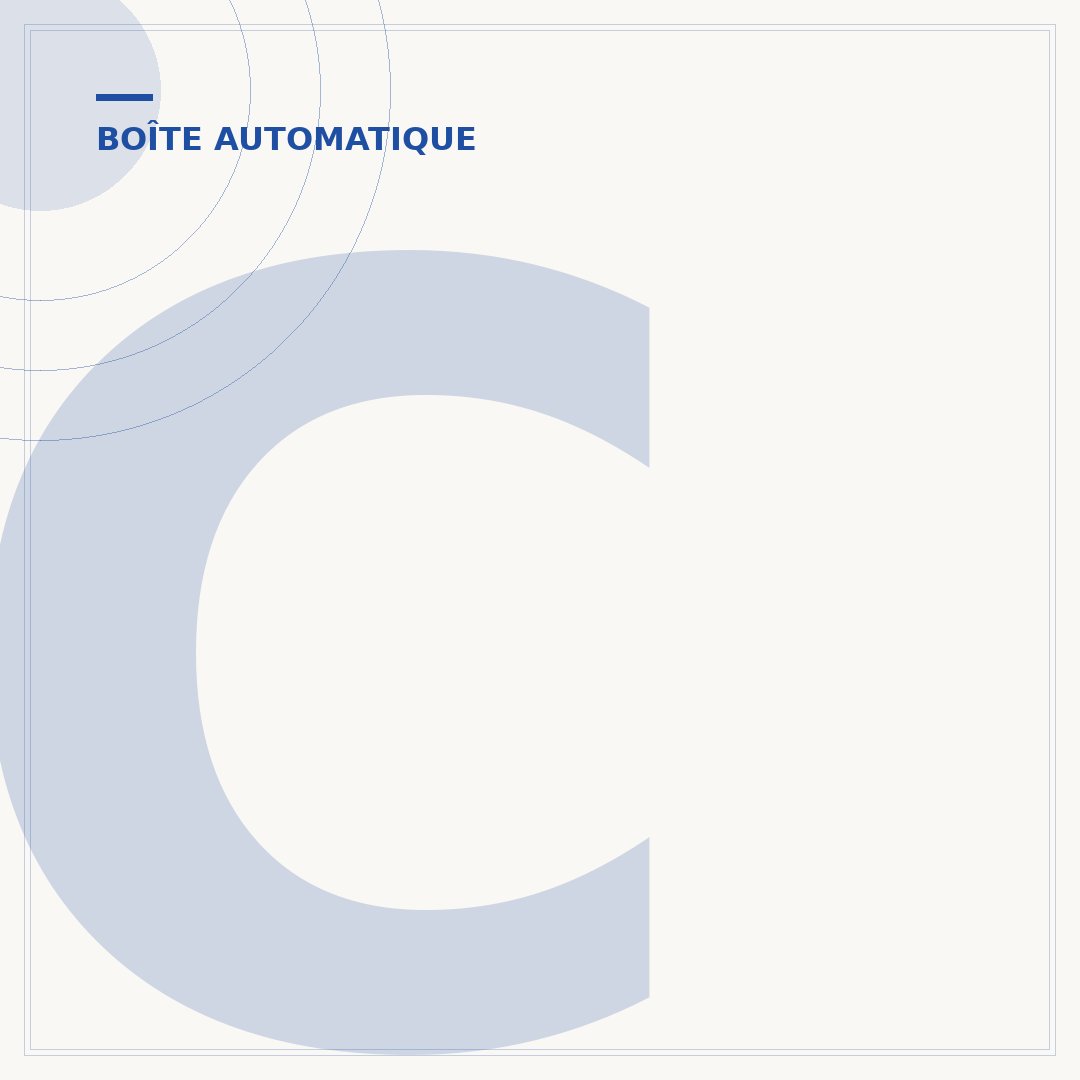 Comment utiliser une boîte automatique ?