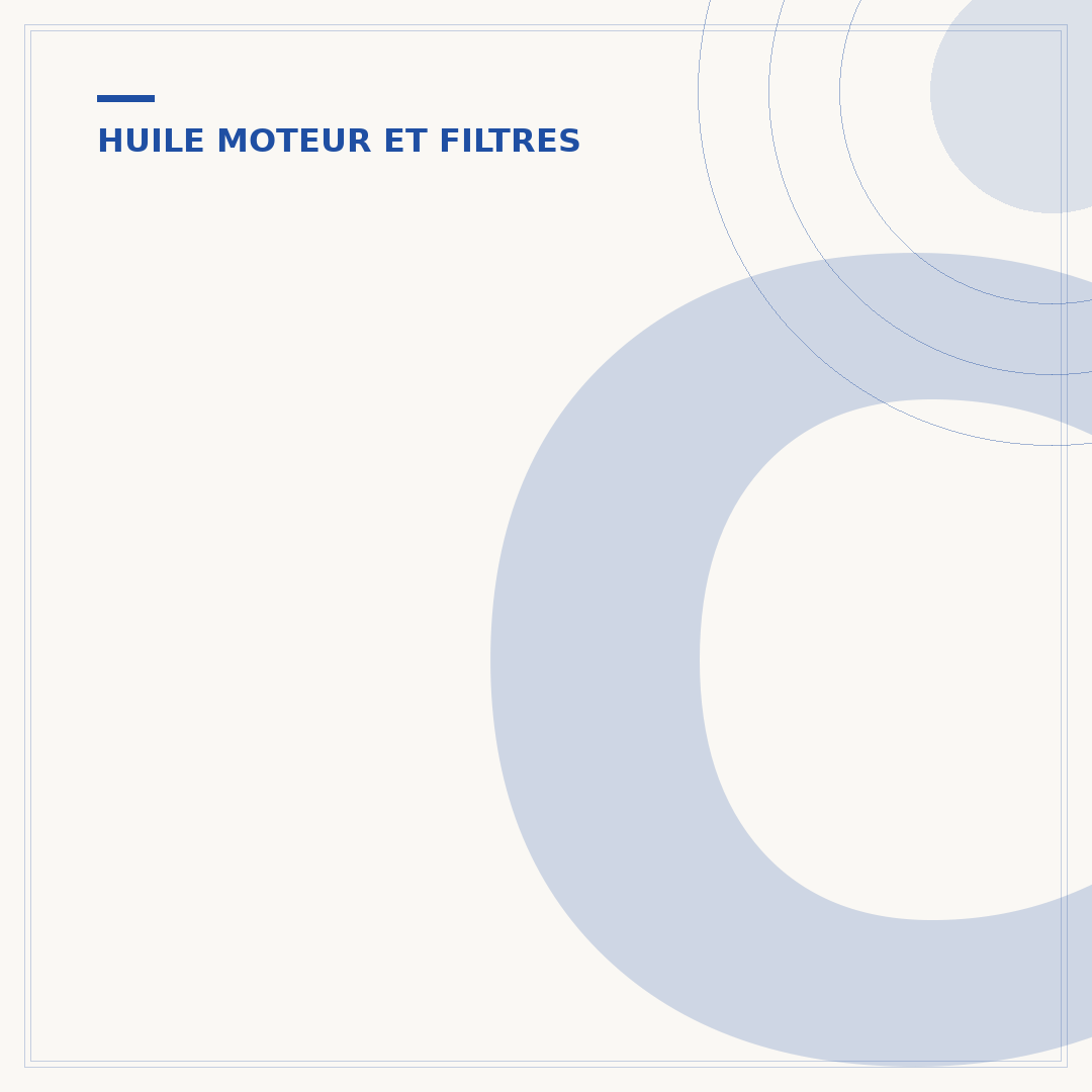Contrôle de l'huile moteur
