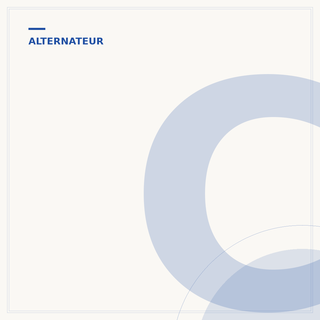 Contrôler un alternateur