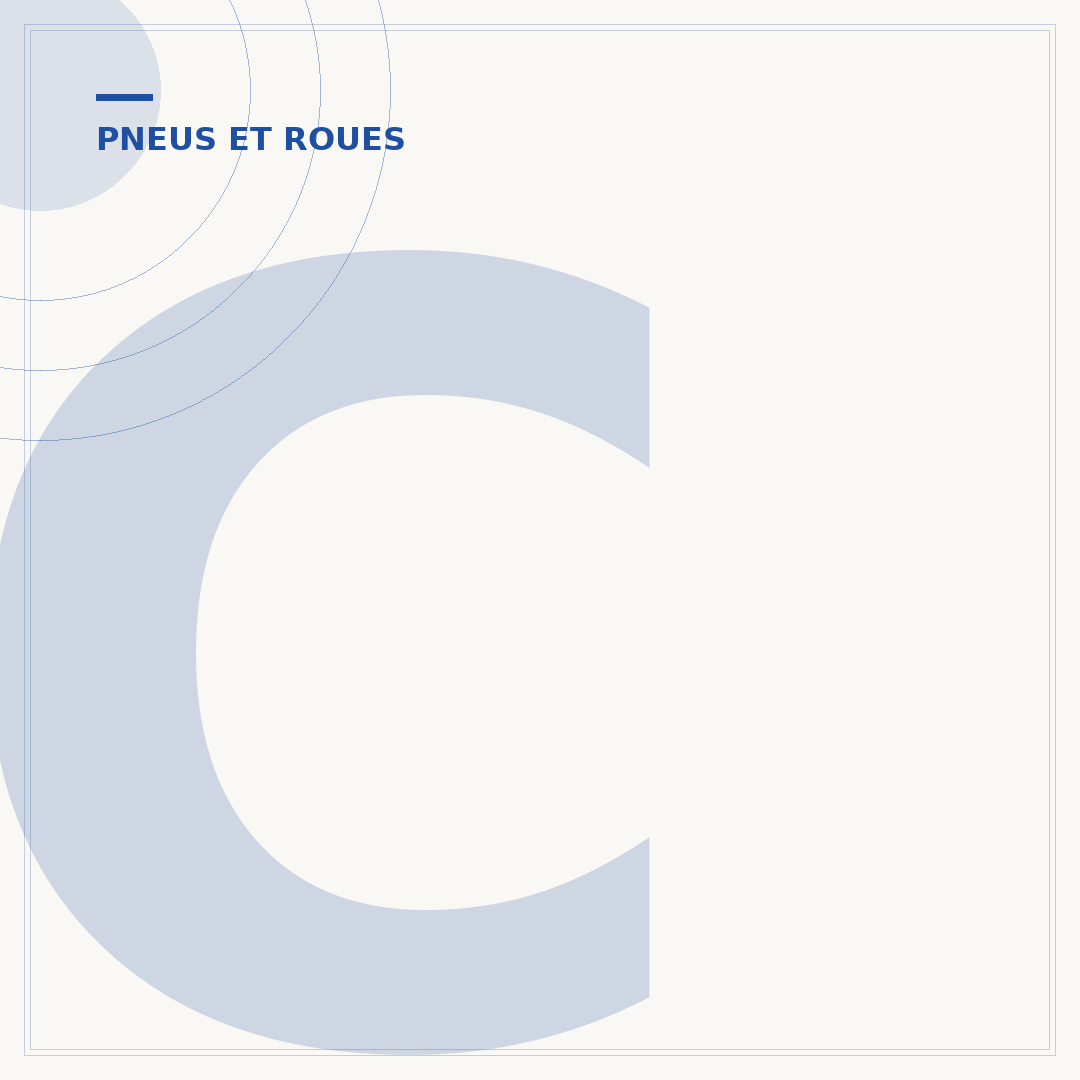 Couple de serrage de l'écrou de roue