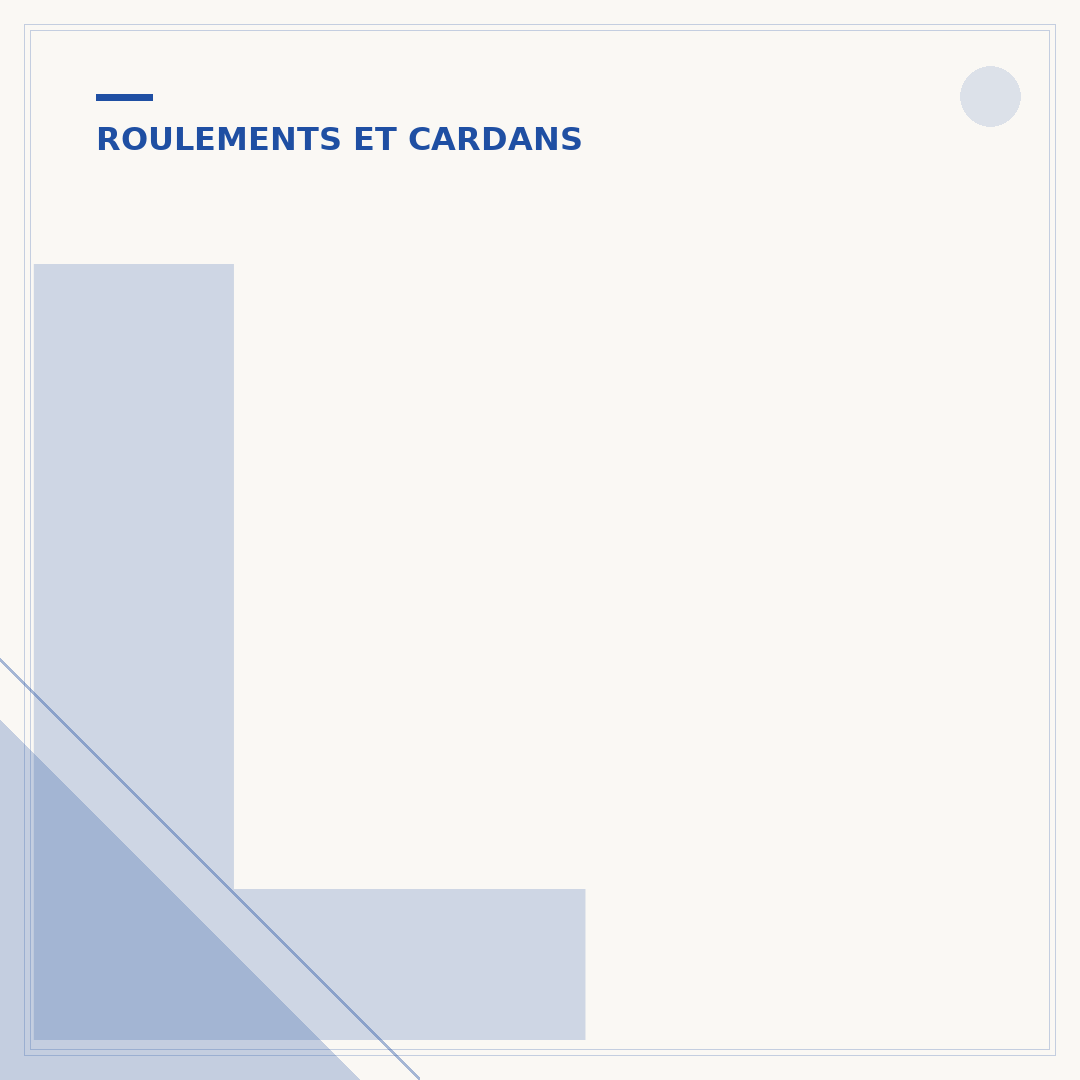 Le croisillon de cardan : quand le remplacer et pourquoi