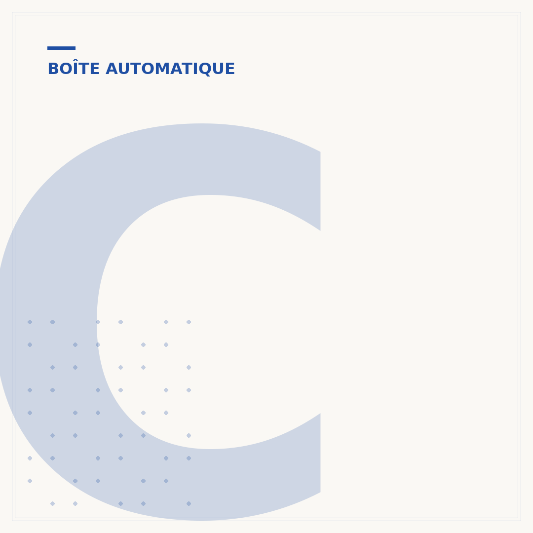 Comment débloquer une boîte de vitesse automatique C4