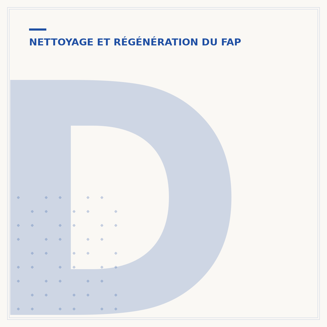 Décalaminage FAP diesel