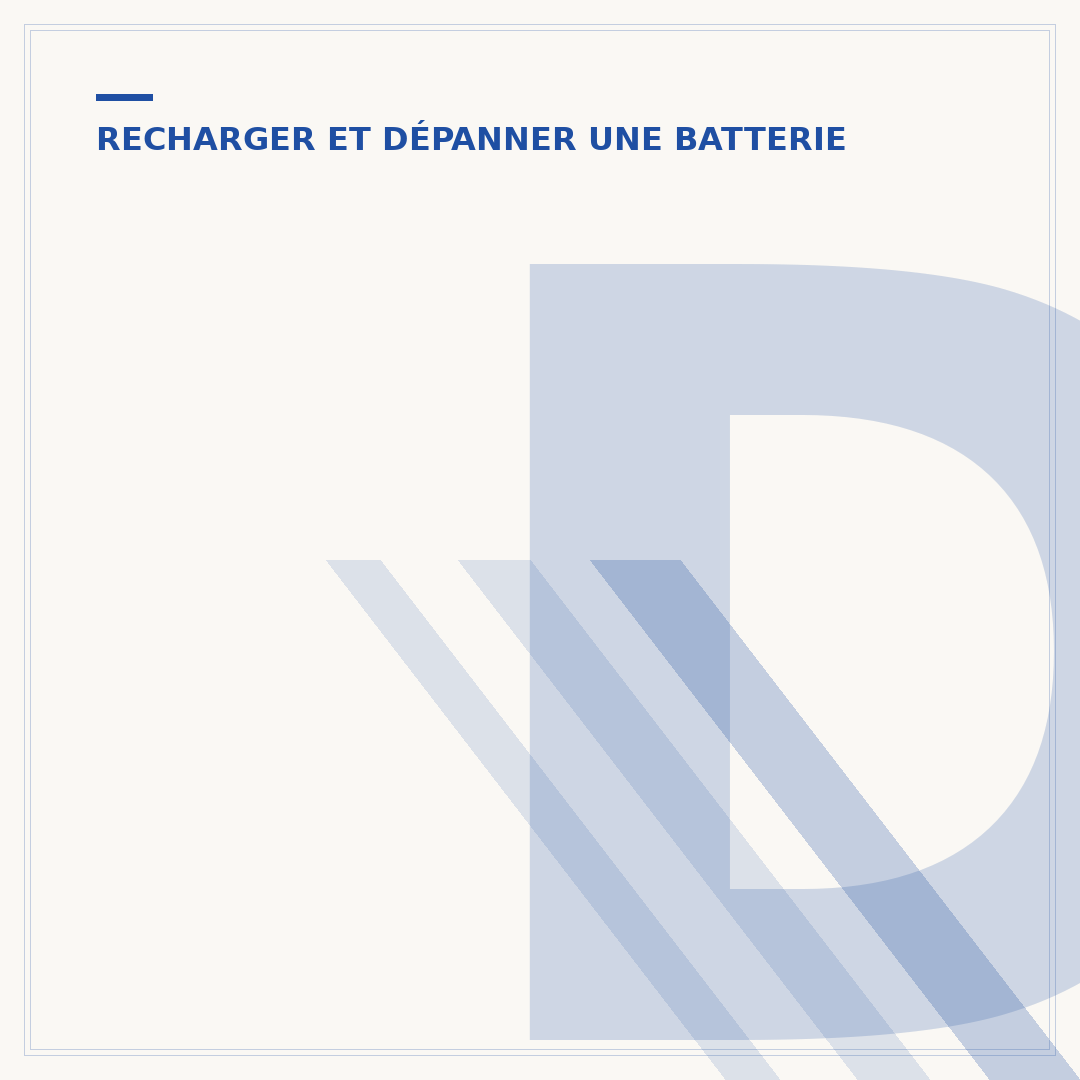 Déchargement de la batterie de voiture