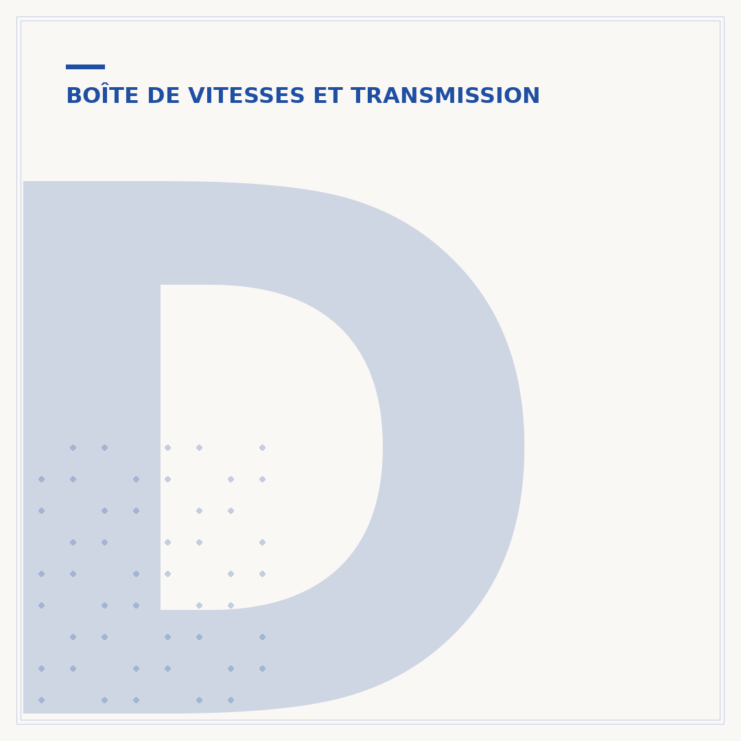 Durée de vie de la boîte de vitesse