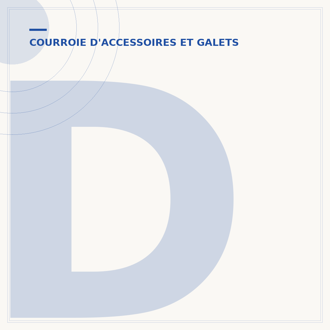 Durée de vie courroie accessoire : ce qu'il faut savoir