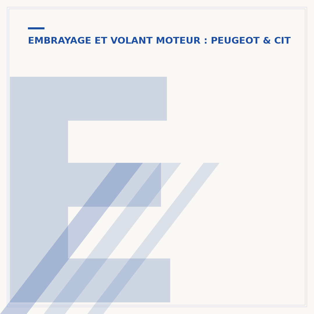 Embrayage Peugeot 103 : mythes, entretien et remplacement