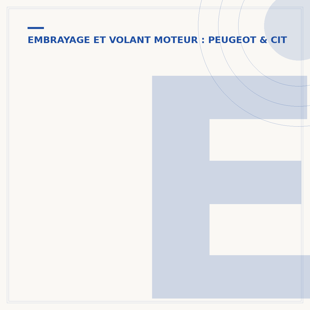 Embrayage Peugeot 206 : symptômes, causes et solutions