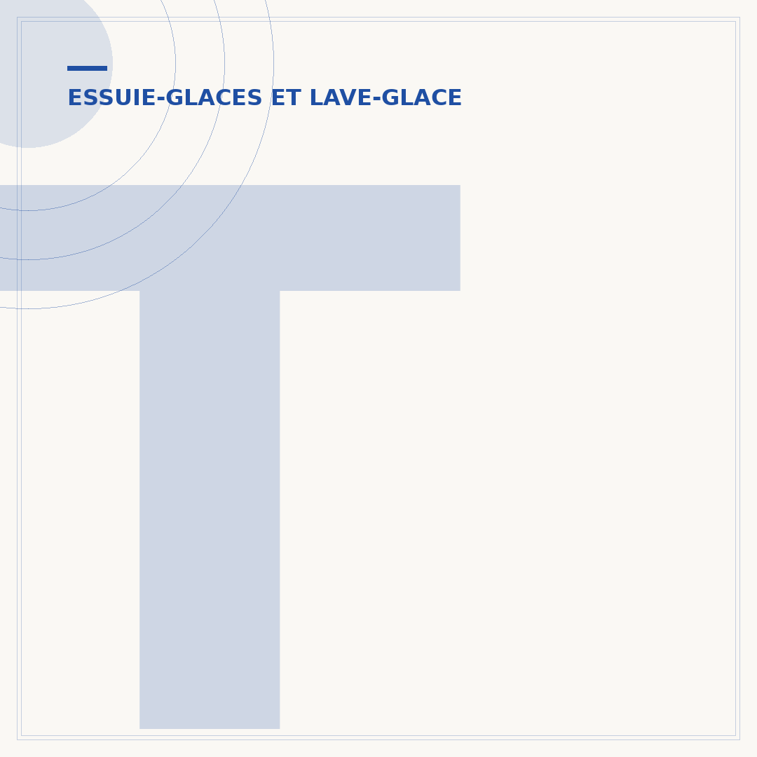 Taille des essuie-glaces