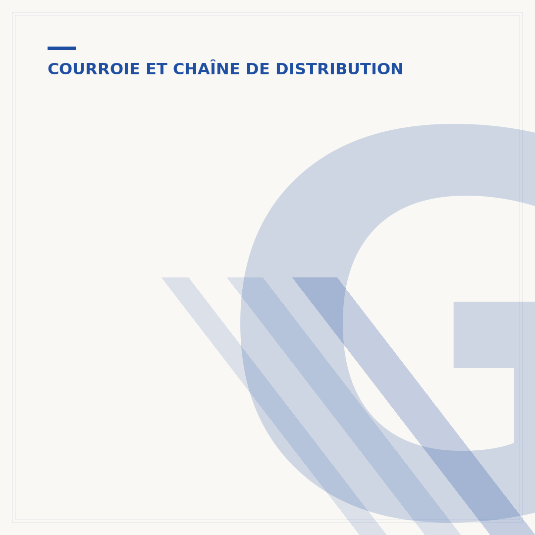 Galet tendeur de distribution
