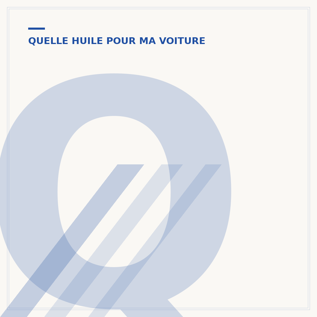Quelle huile pour moteur 1.5 TSI 150 : le choix avisé