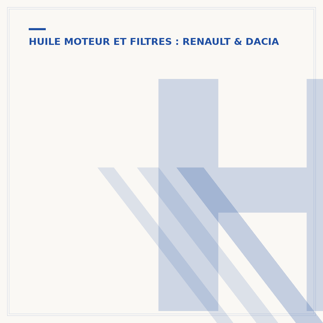 Huile moteur de la Clio 3