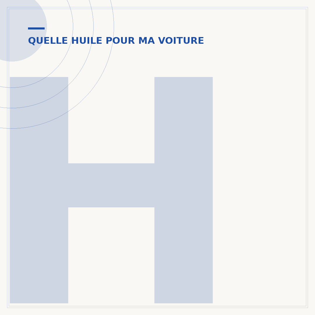 Huile moteur Kangoo 1.5 dci 90 : quelle viscosité ?