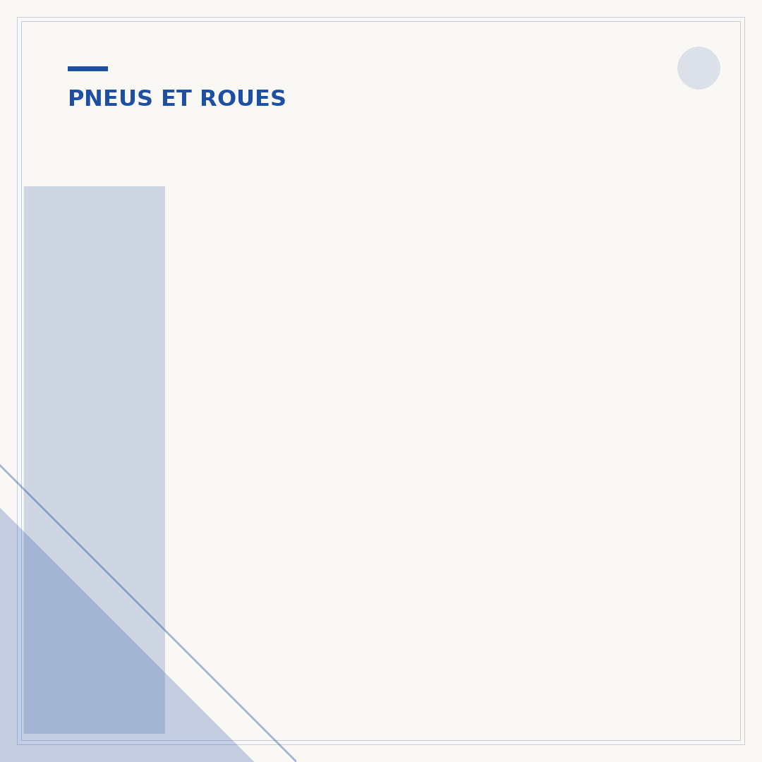Indice de vitesse des pneus de voiture
