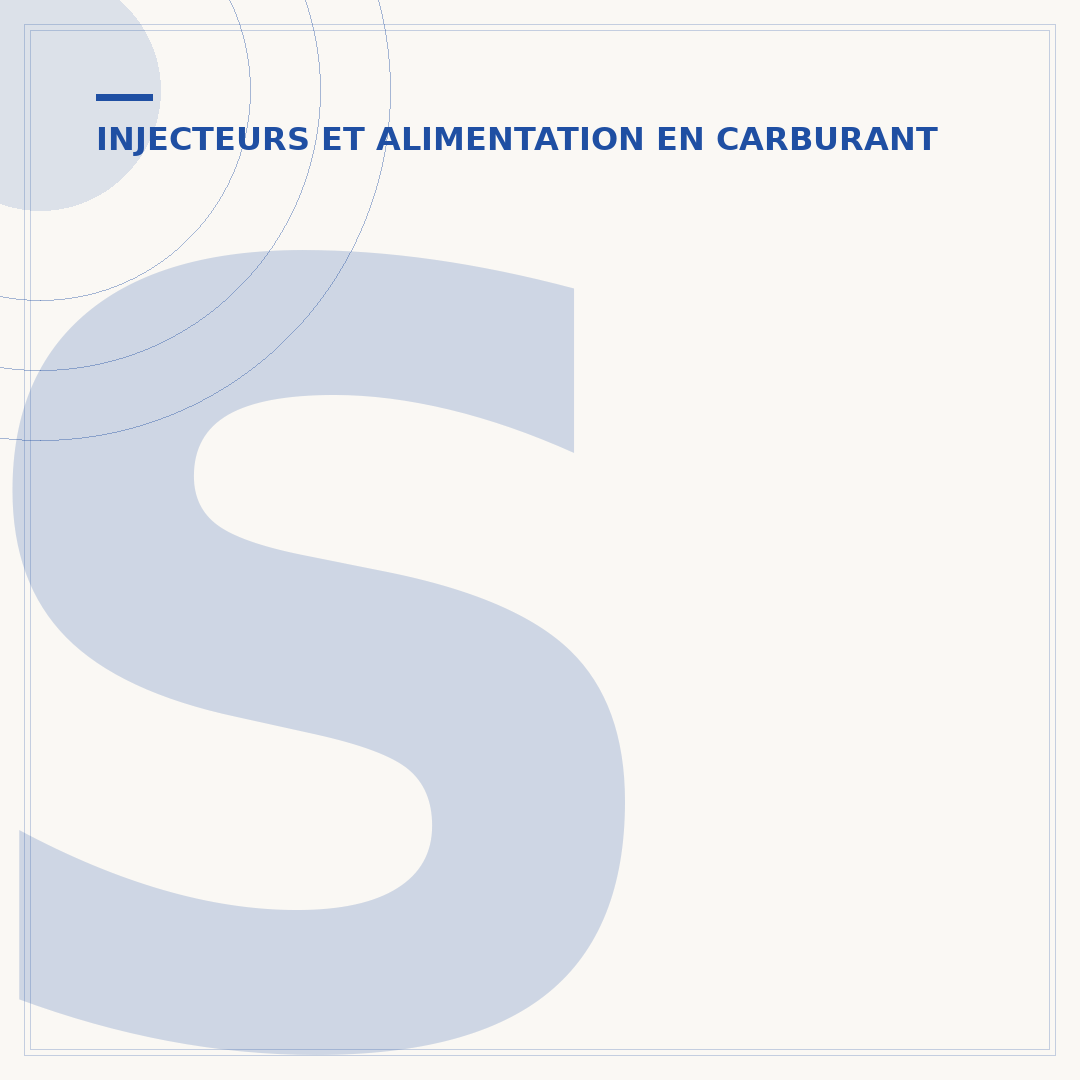 Symptômes d'un injecteur défaillant