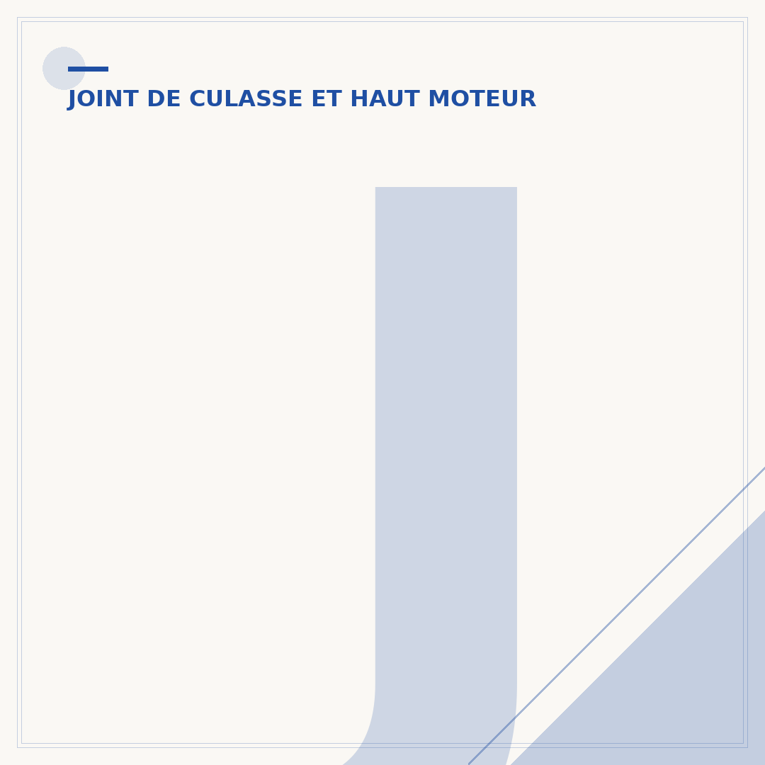 Joint de demi-culasse 1.6 HDI