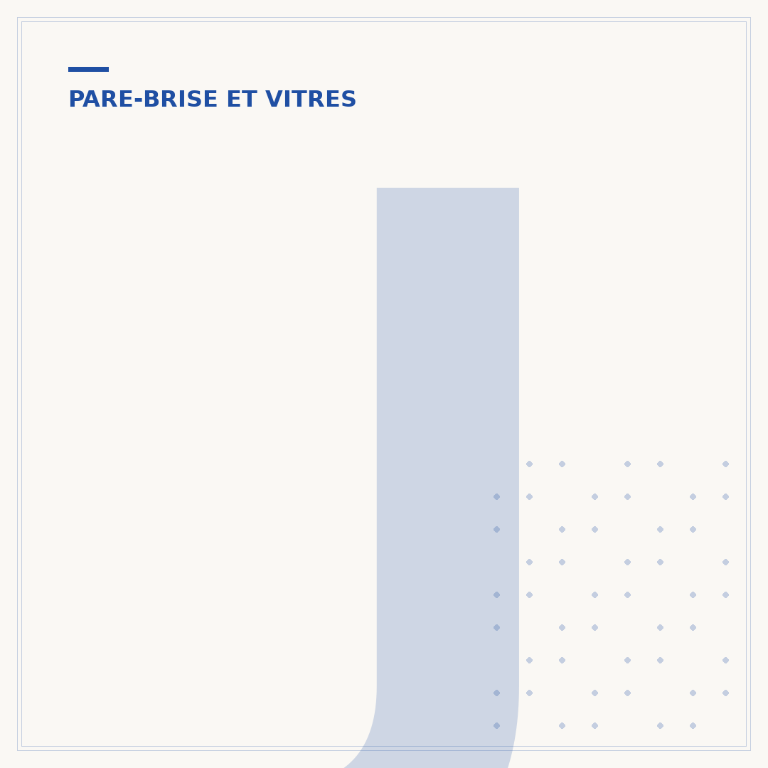 Joint de pare-brise