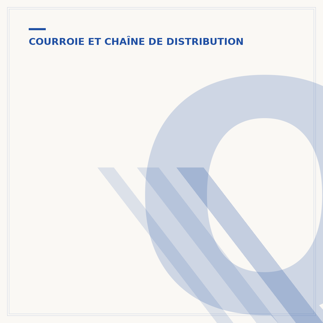 Quel kilométrage pour changer la chaîne de distribution ?