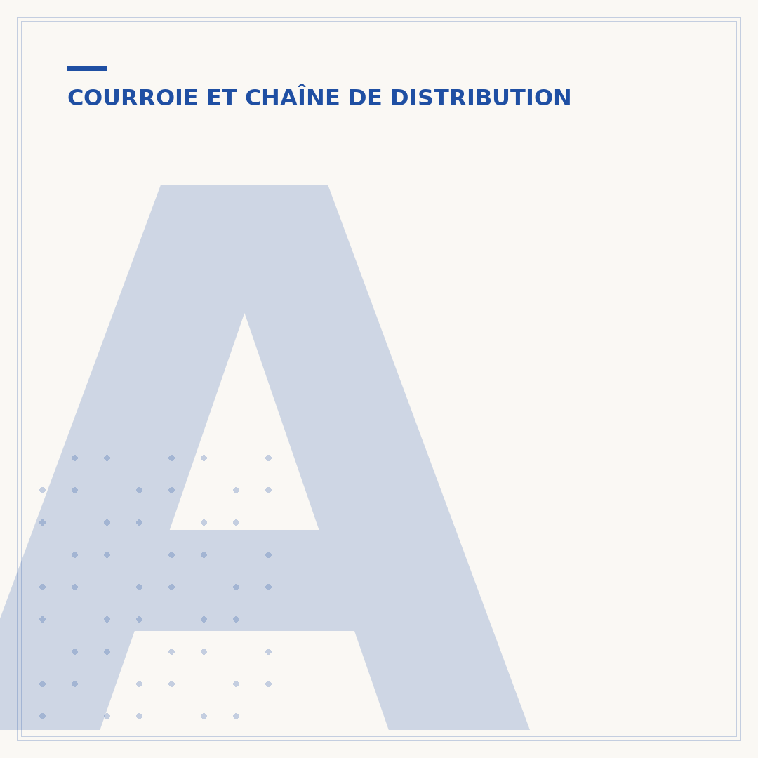 À quel kilométrage changer la courroie de distribution ?