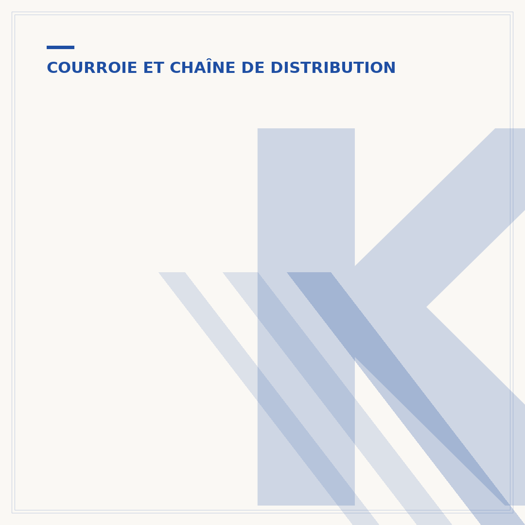 Kit de calage de distribution