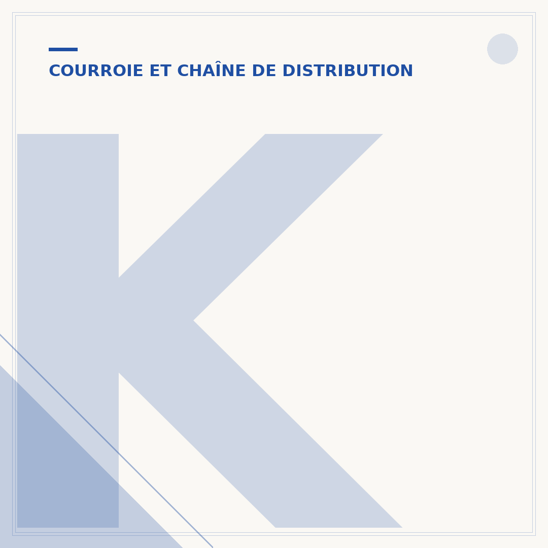 Kit de courroie de distribution