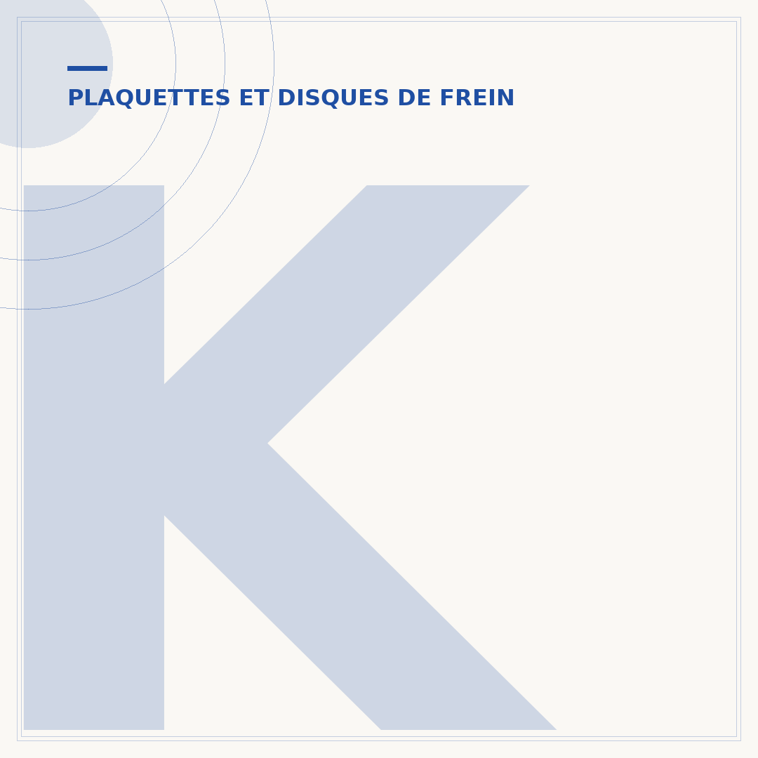 Kit disque et plaquette de frein avant