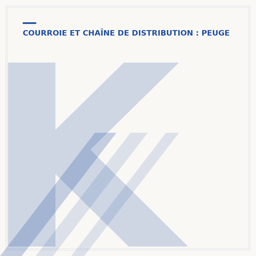 Kit distribution 1.6 HDI : quand et pourquoi le remplacer