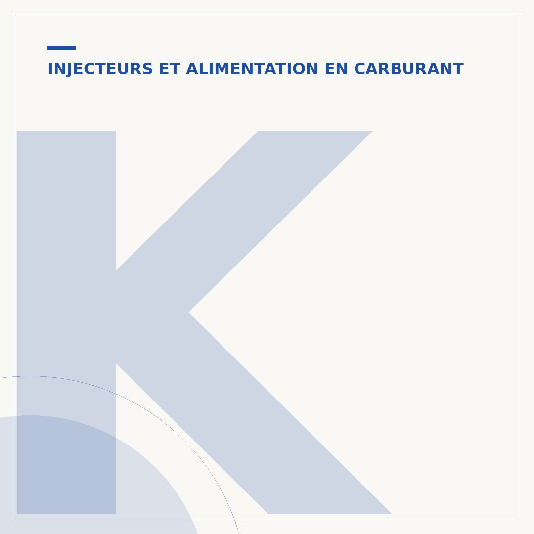 Kit joint injecteur : ce qu'il faut vraiment savoir