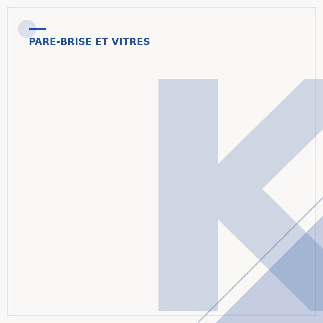 Kit montage pare-brise : ce qu'il faut savoir