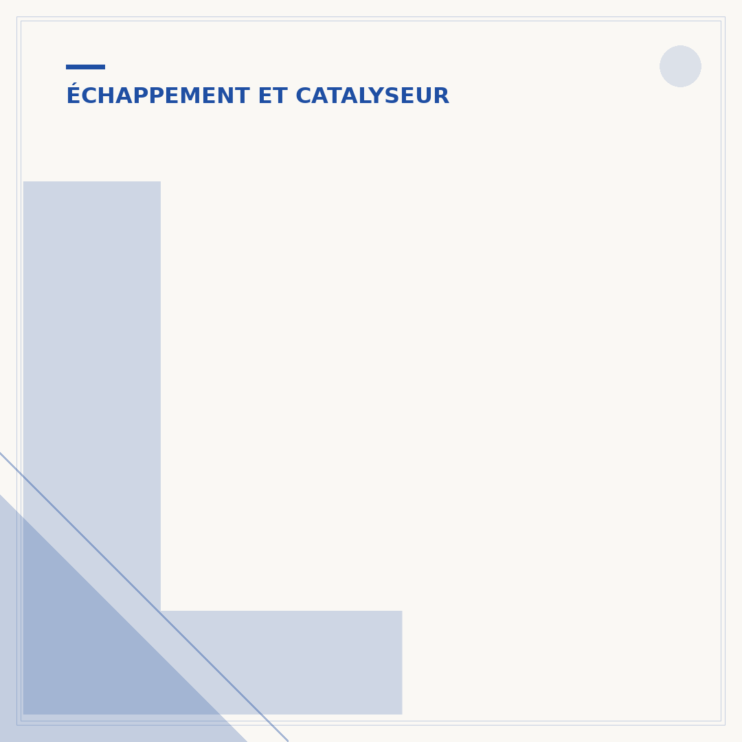 Ligne d'échappement