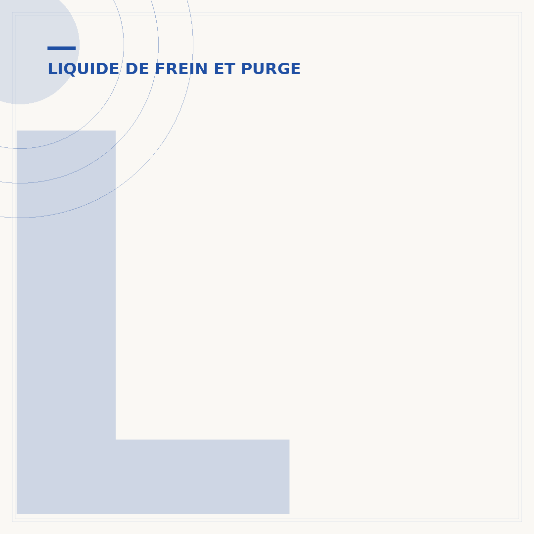 Liquide de frein de la Clio 2