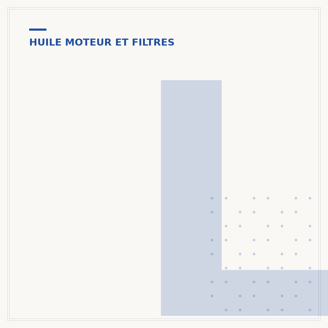 Logo d'huile moteur sous le capot