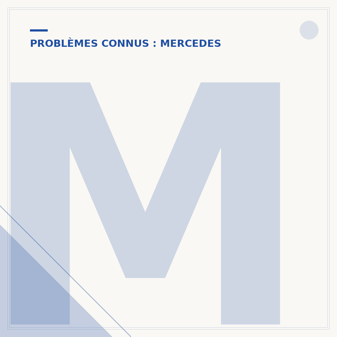 Mercedes OM651 : comprendre les problèmes courants du moteur