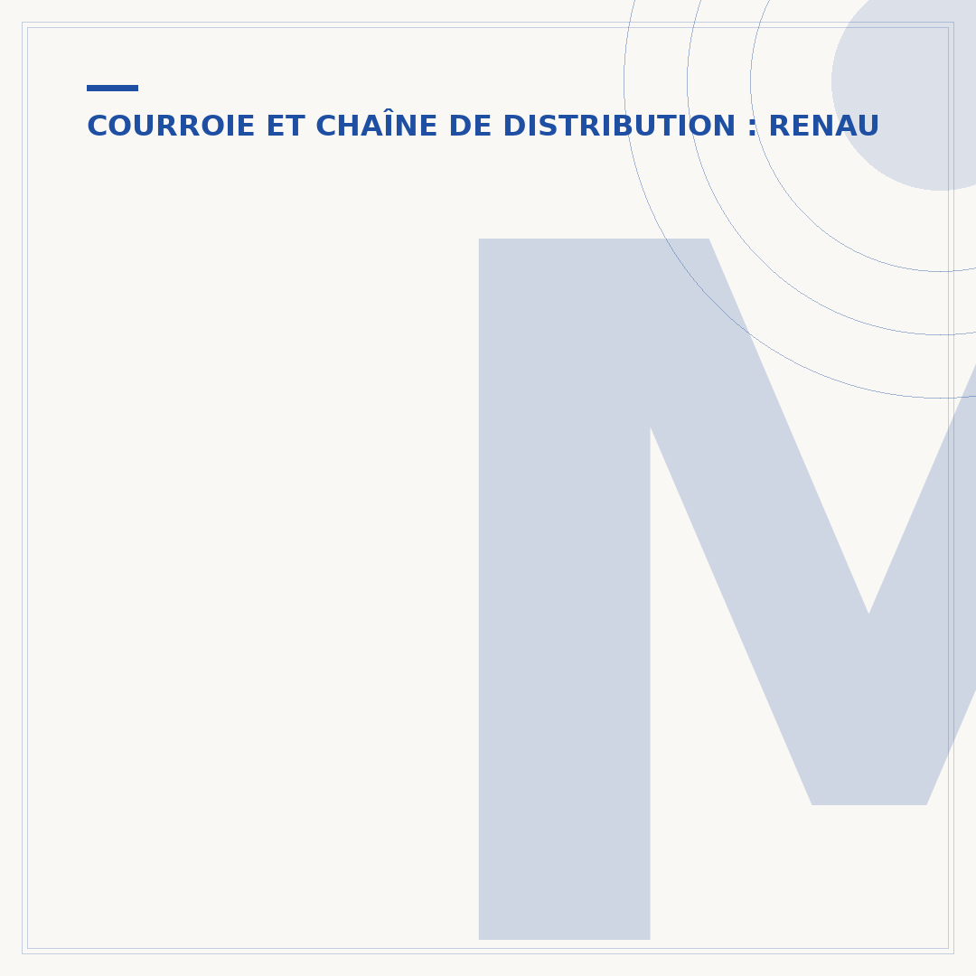 Moteur 1.2 TCe 100 : chaîne ou courroie de distribution ?