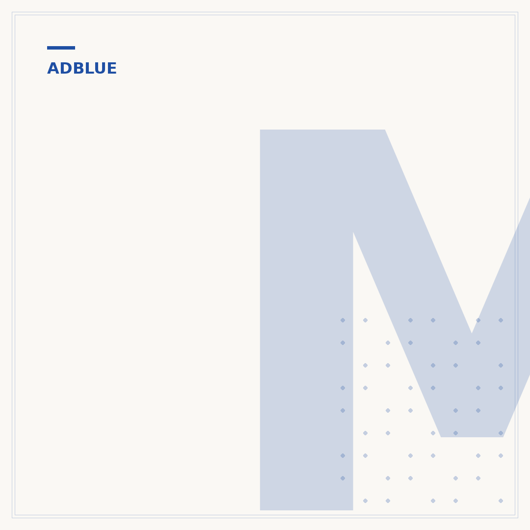 Moteur AdBlue : comprendre le système et ses composants